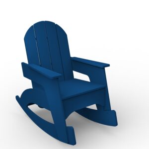 Fauteuil d'extérieur à bascule Adirondack Curve